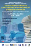 SEGUNDA JORNADA INTERNACIONAL DE  FOMENTO A LA LECTURA EN LAS BIBLIOTECAS UNIVERSITARIAS: LA LECTURA DESDE LAS BIBLIOTECAS PARA LA INCLUSIÓN, LA VINCULACIÓN SOCIAL Y EL DESARROLLO SOSTENIBLE