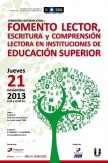 SEMINARIO INTERNACIONAL. FOMENTO LECTOR, ESCRITURA Y DESARROLLO DE LACOMPRENSIÓN LECTORA EN INSTITUCIONES DE EDUCACION SUPERIOR