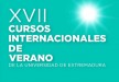 XVII Cursos Internacionales de Verano
