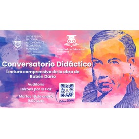 Conversatorio Didáctico. Lectura comprensiva de la obra de Rubén Darío 