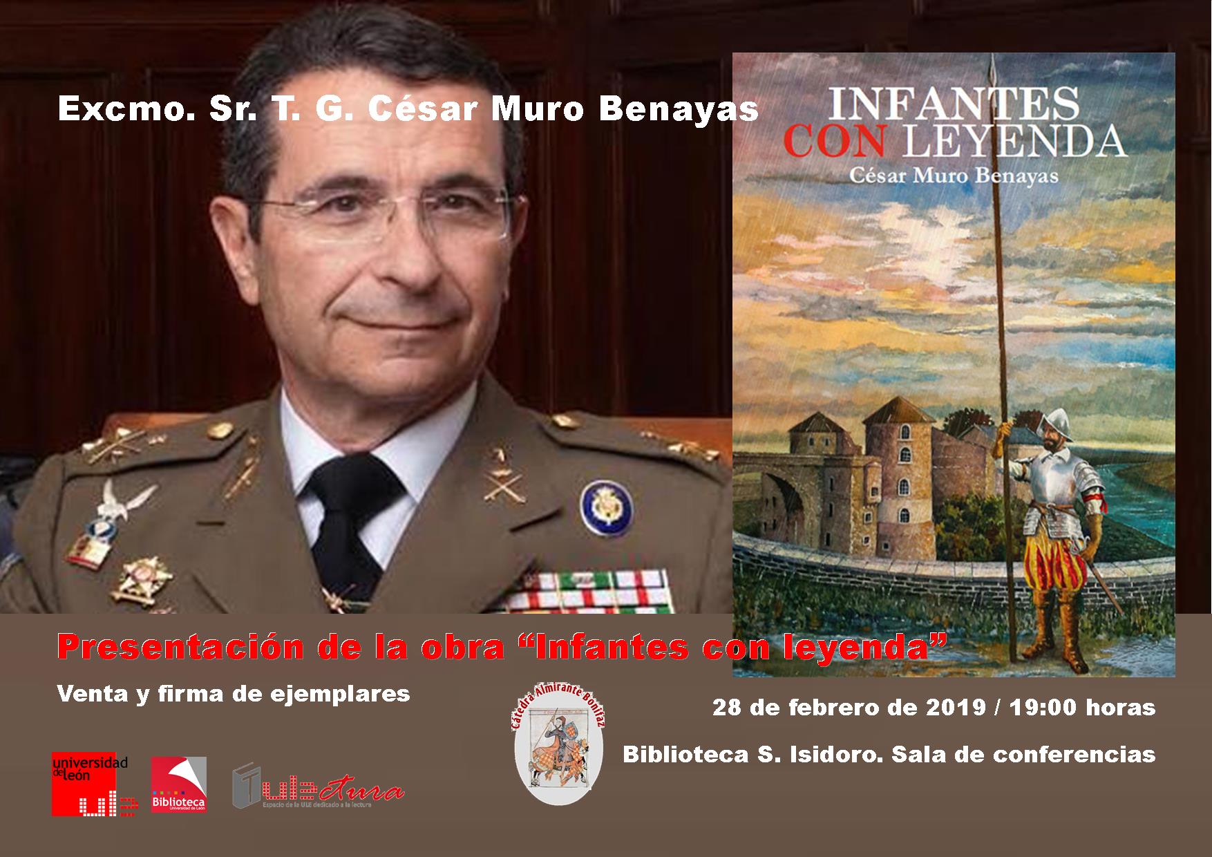 Presentación de la obra “Infantes con leyenda”