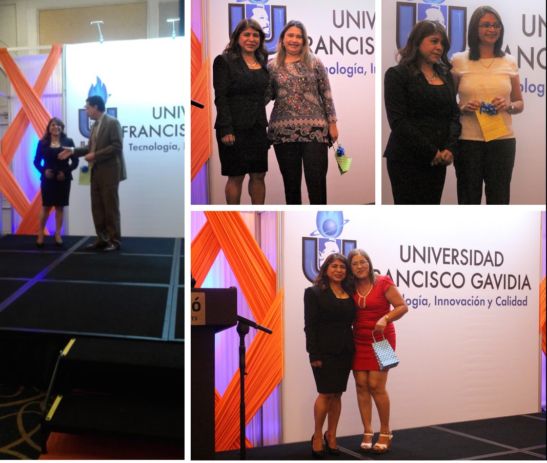 Reconocimiento a docentes de la Universidad Francisco Gavidia