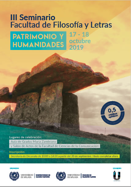 III Seminario Facultad de Filosofía y Letras: Patrimonio y Humanidades