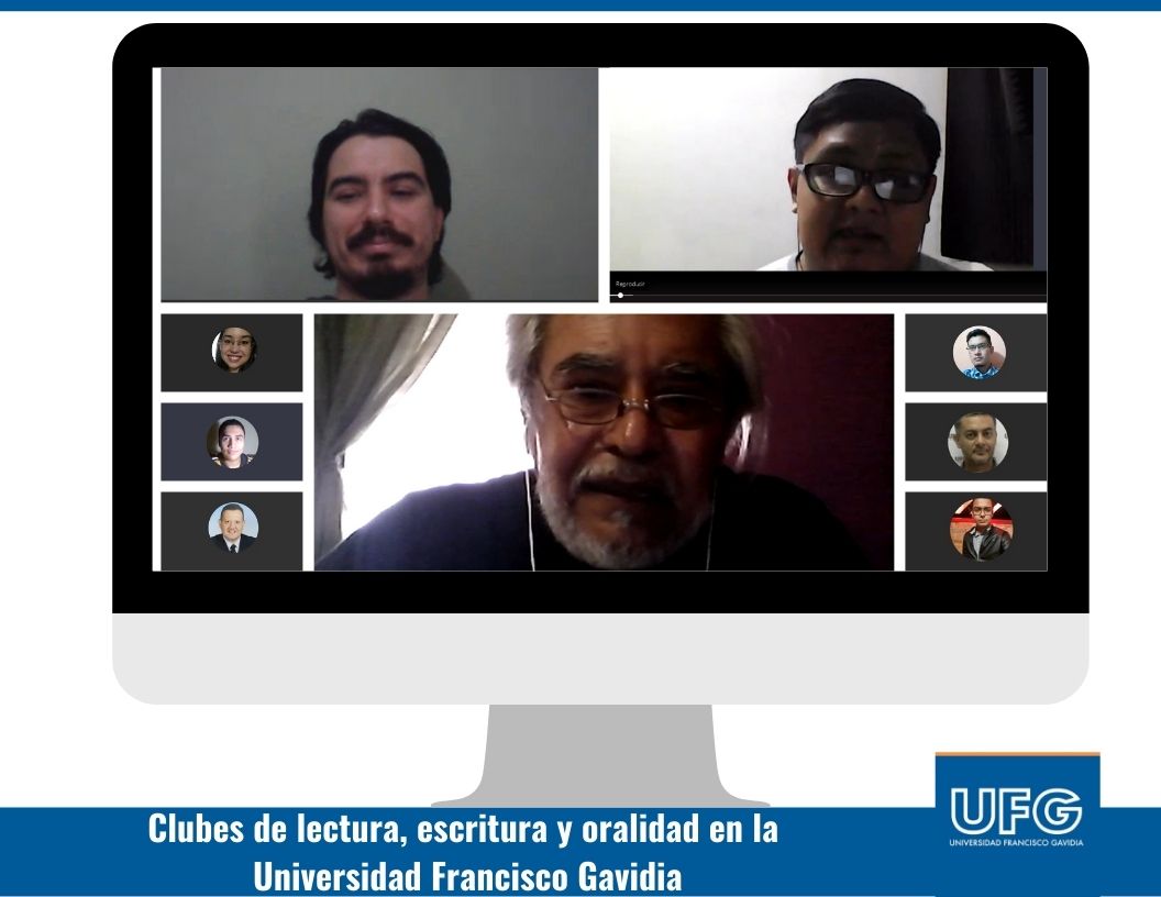 Clubes de lectura, escritura y oralidad en la Universidad Francisco Gavidia