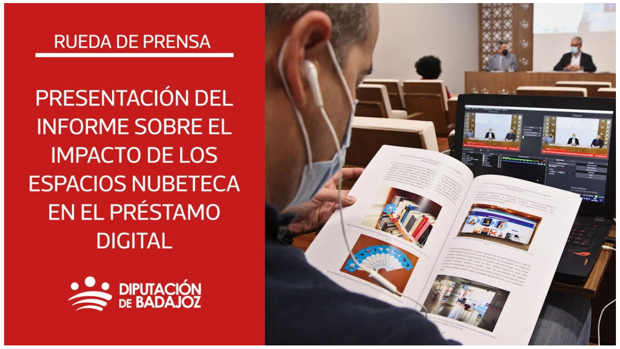Presentación del informe sobre el impacto de los Espacios Nubeteca en el préstamo digital