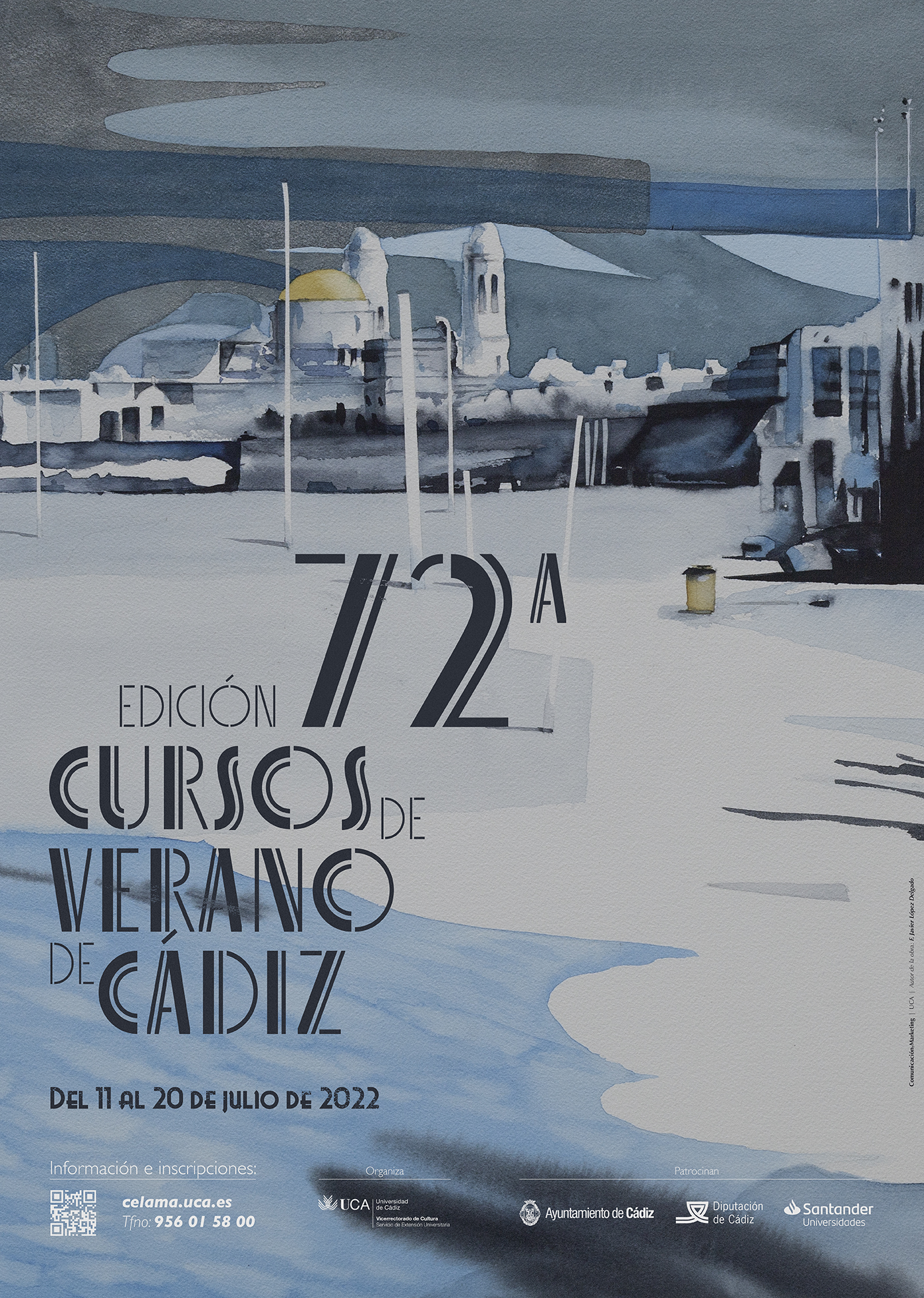 EDICIÓN 72ª CURSOS DE VERANO DE CÁDIZ 