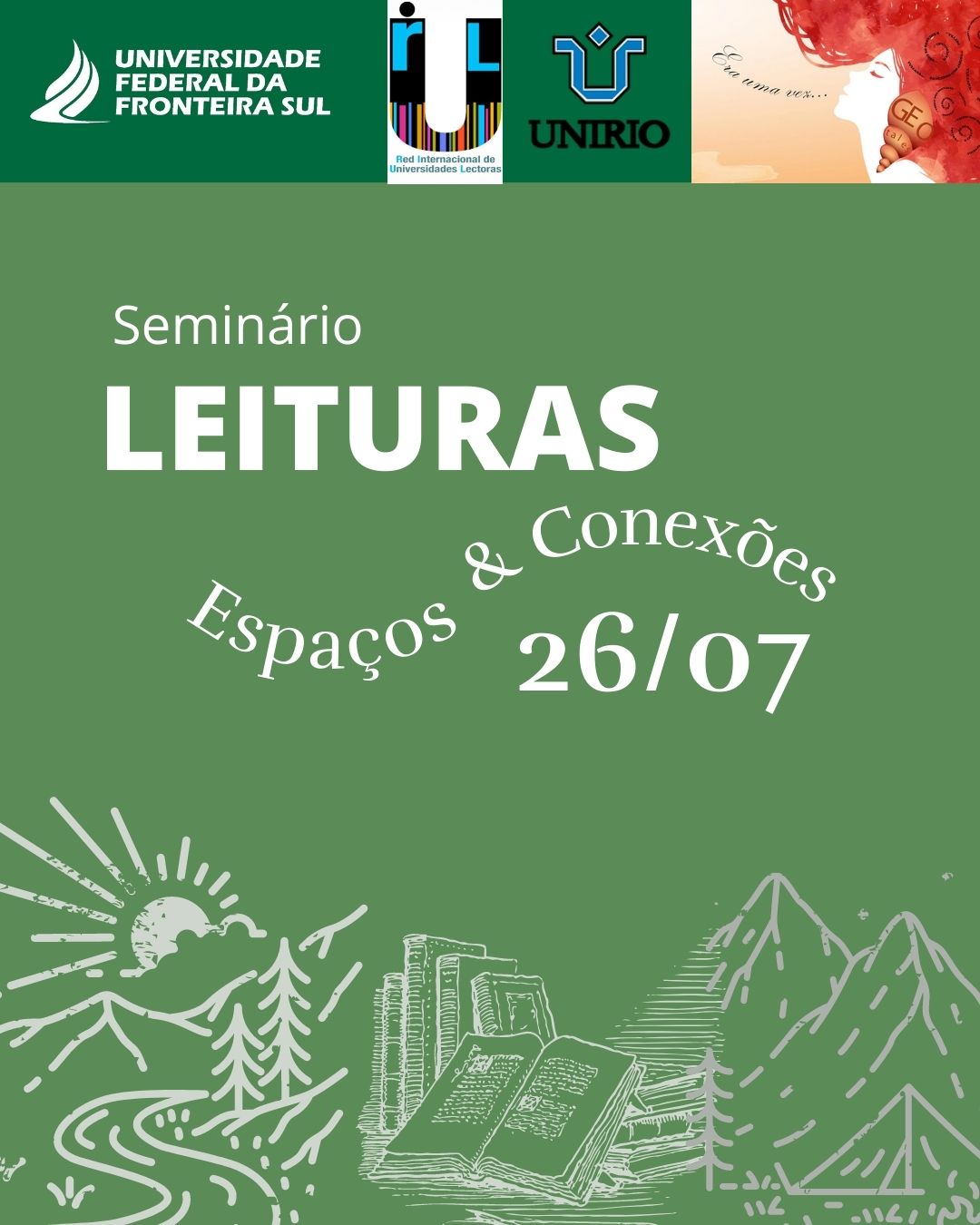 Seminário Leituras, espaços e conexões