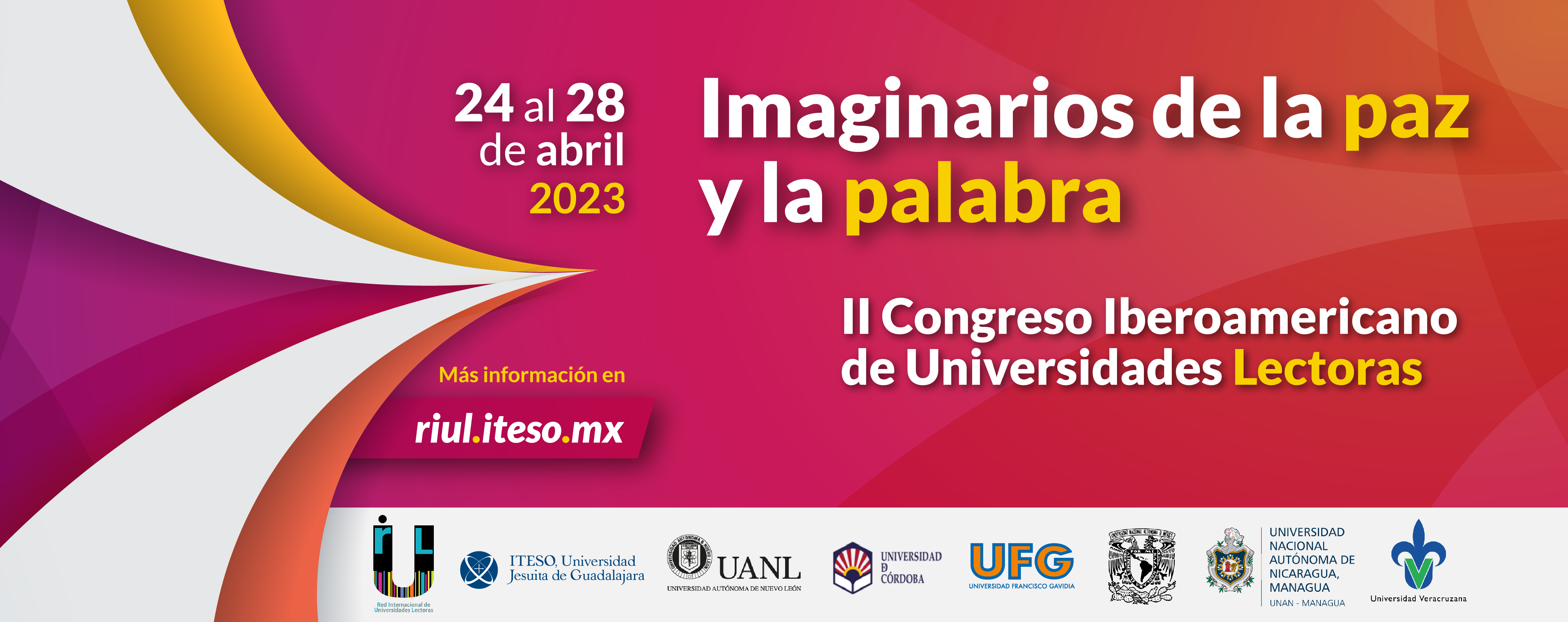 Imaginarios de la paz y la palabra. II Congreso Iberoamericano de Universidades Lectoras