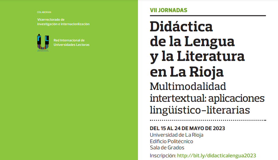 VII JORNADAS. Didáctica de la Lengua y la Literatura en La Rioja Multimodalidad intertextual: aplicaciones lingüístico-literarias