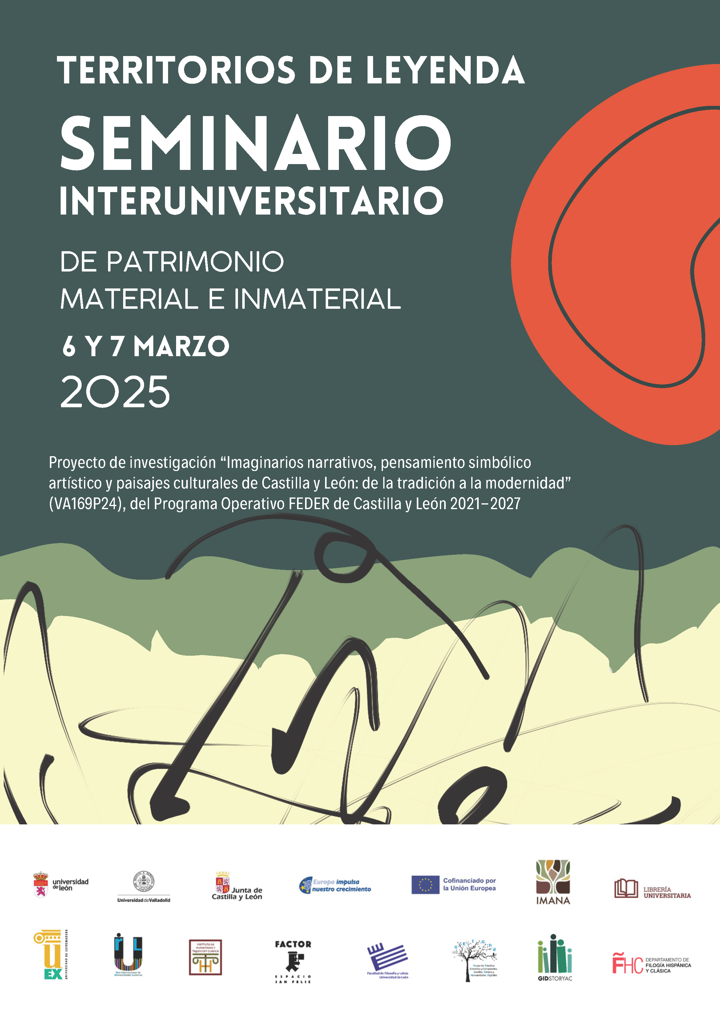 Territorios de leyenda. Seminario Interuniversitario de Patrimonio Material e Inmaterial 6 y 7 de marzo de 2025