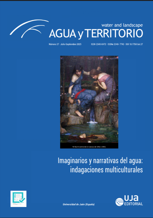 Publicados los números monográficos 26 y 27 de la Revista Agua y Territorio de la Universidad de Jaén con la participación de expertos de RIUL
