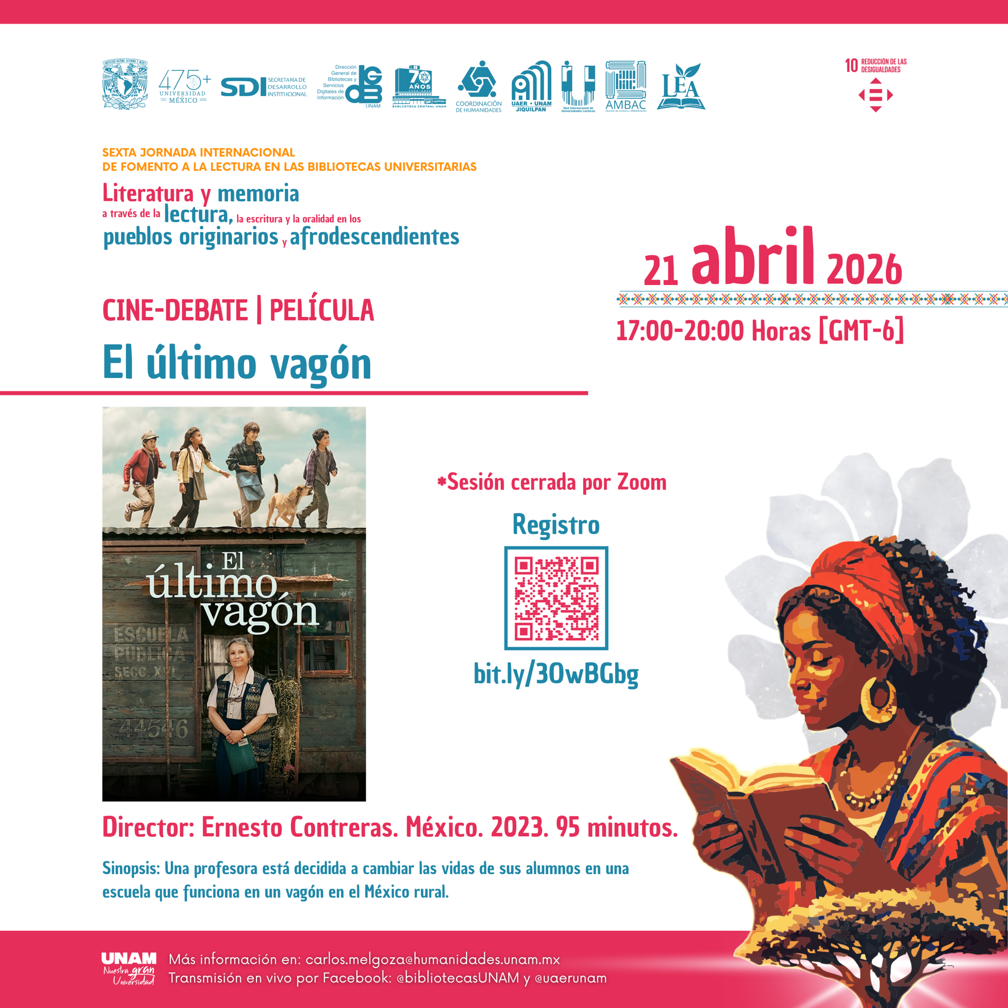 La Universidad Autónoma de México y la Red Internacional de Universidades lectoras realizarán en Jiquilpan encuentro académico por el día del libro