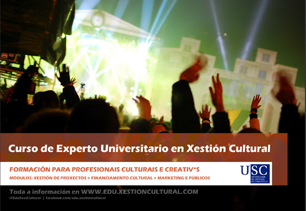 La Universidade de Santiago de Compostela lanza un nuevo programa formativo en gestión cultural