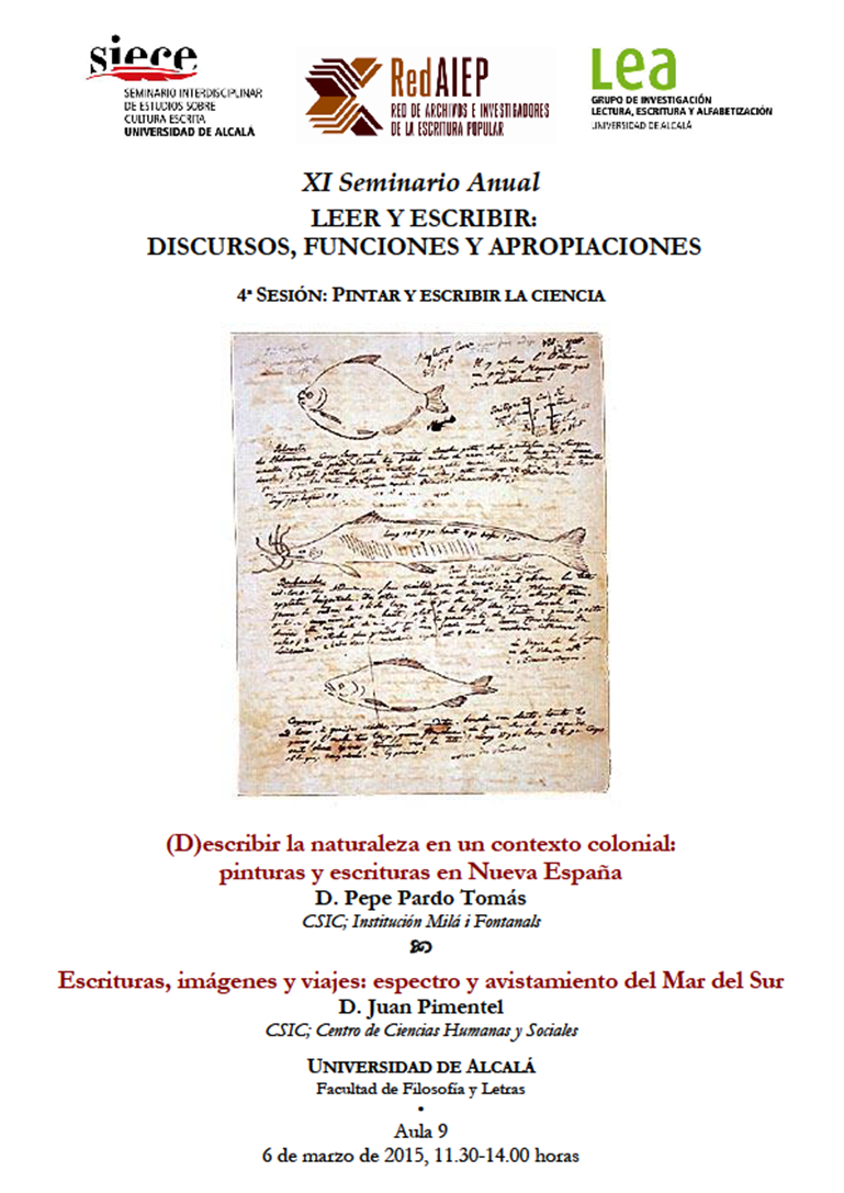 Pintar y escribir la Ciencia