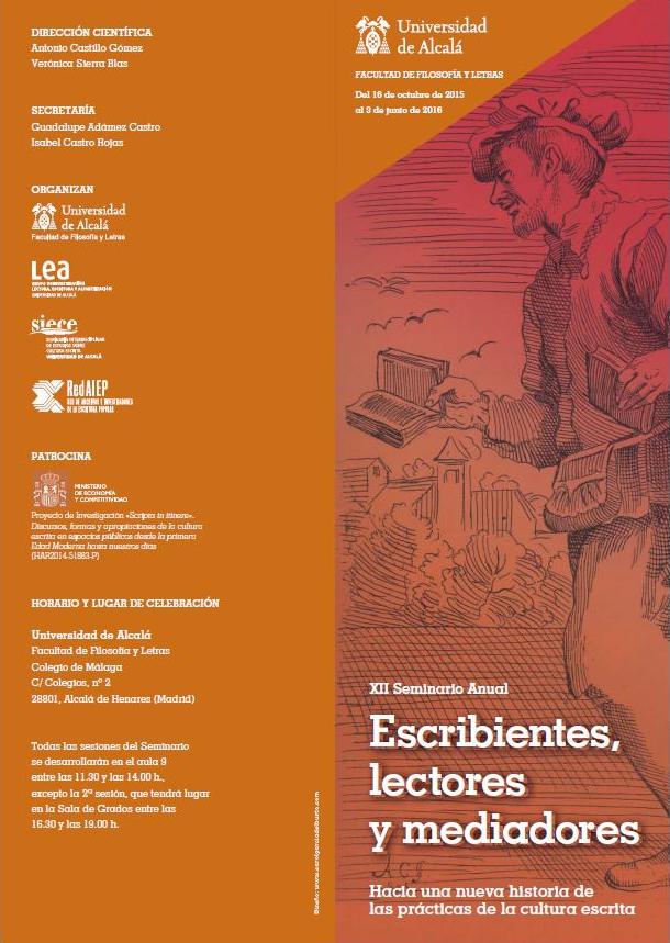 XII SIECE. Escribientes, lectores y mediadores. Hacia una nueva historia de las prácticas de la cultura escrita