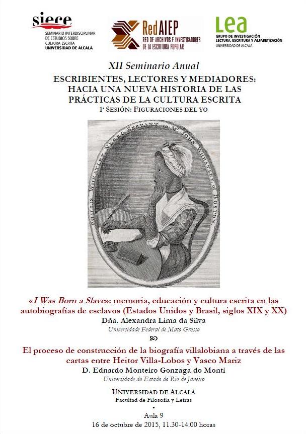 1ª SESIÓN DEL SIECE - FIGURACIONES DEL YO