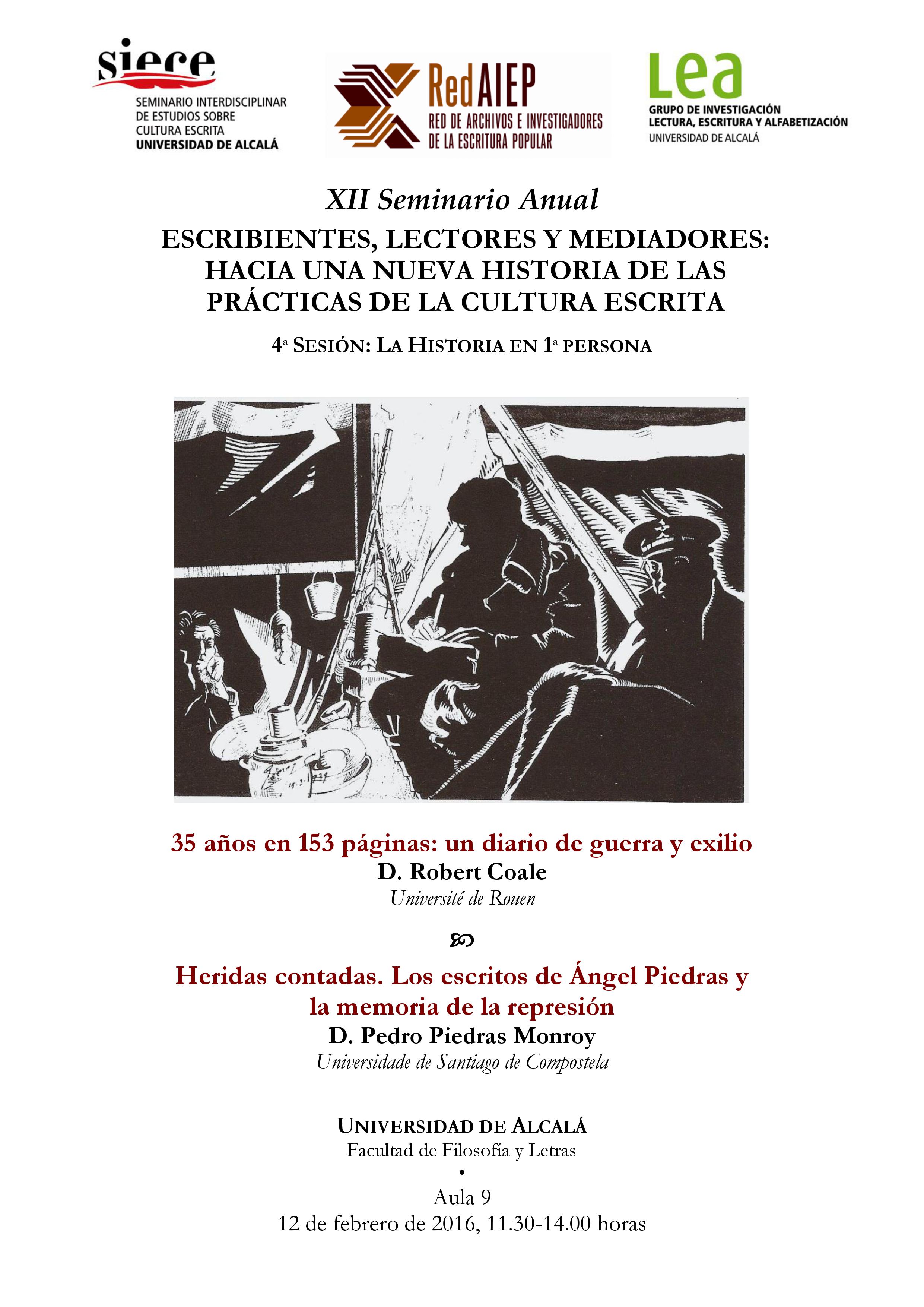 La histora en 1ª persona. 4ª Sesión SIECE