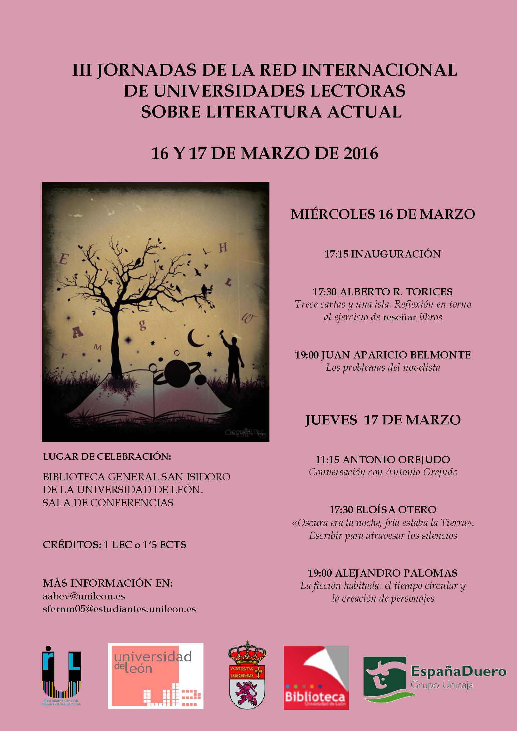 III Jornadas de la RIUL sobre la Literatura Actual