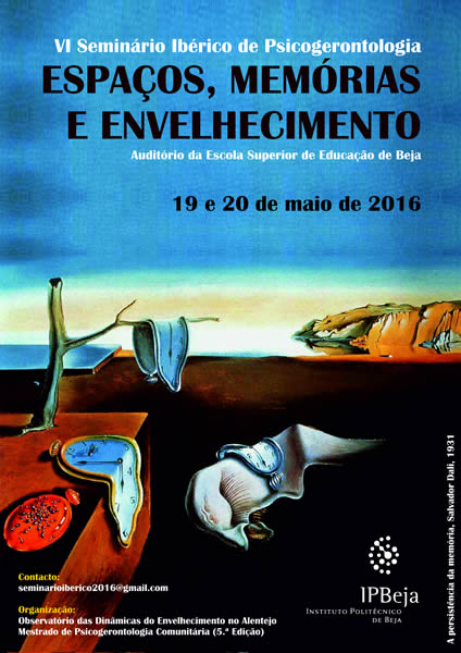 V Seminário Ibérico de Psicogerontologia Espaços, Memórias e Envelhecimento