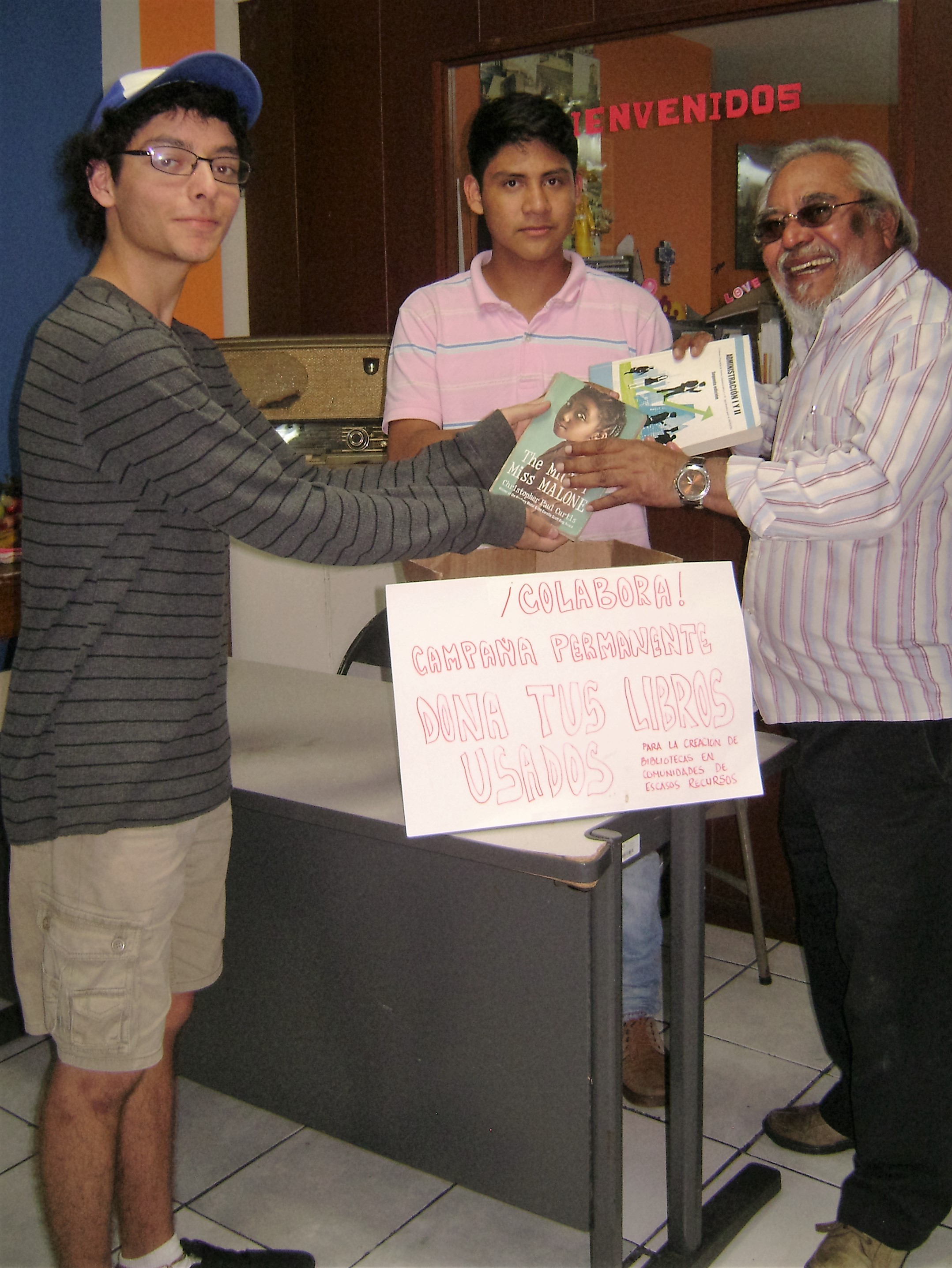 Campaña de recolección de libros usados