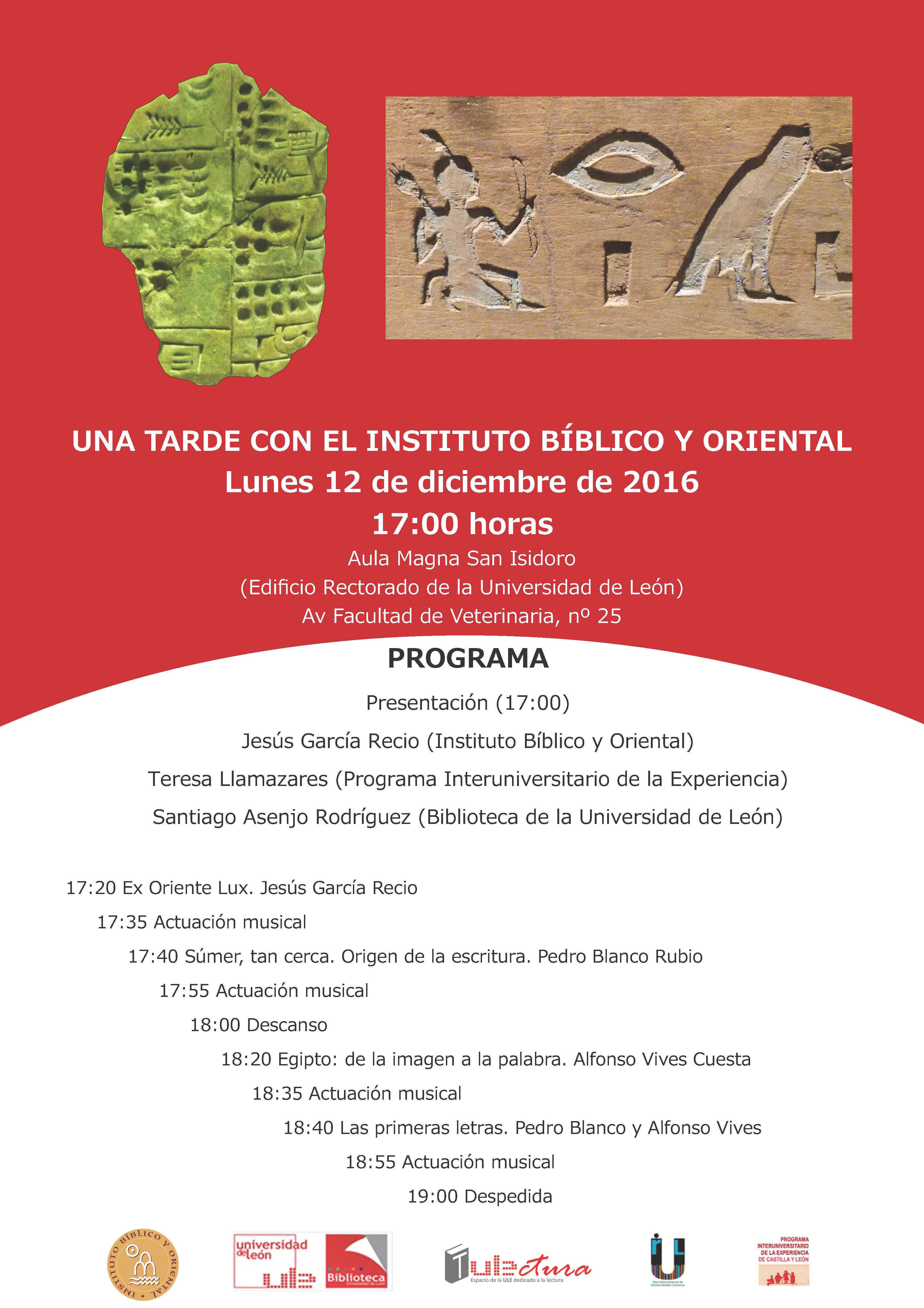 Una tarde con el Instituto Bíblico Oriental