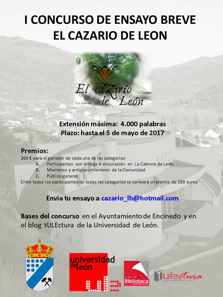 I Concurso de ensayo breve El Cazario de León