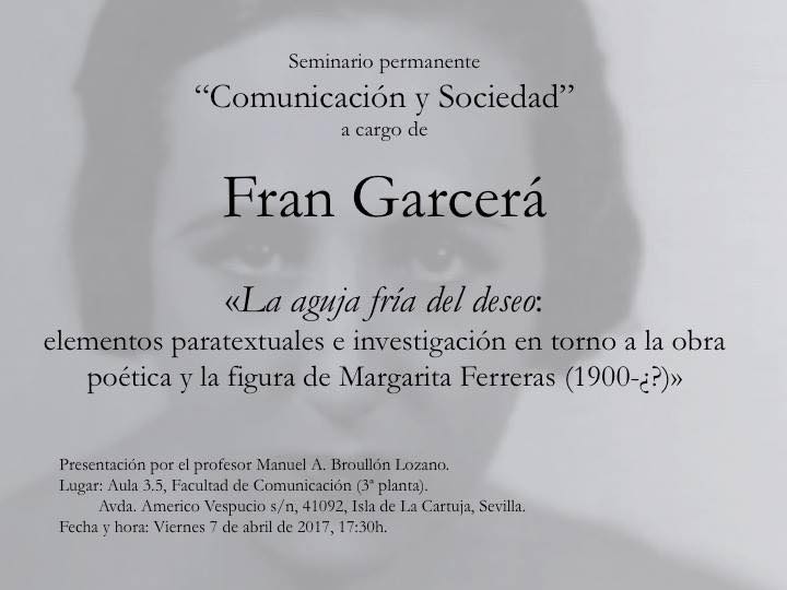IV SESIÓN SEMINARIO PERMANENTE “COMUNICACIÓN Y SOCIEDAD” 