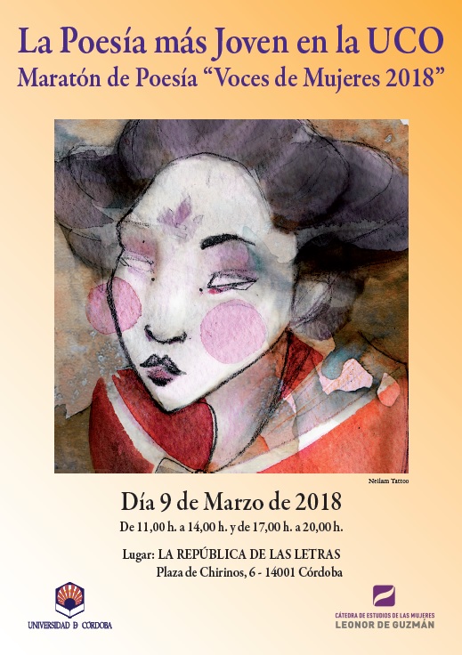 Maratón de poesía Voces de mujeres 2018 - Universidad de Córdoba
