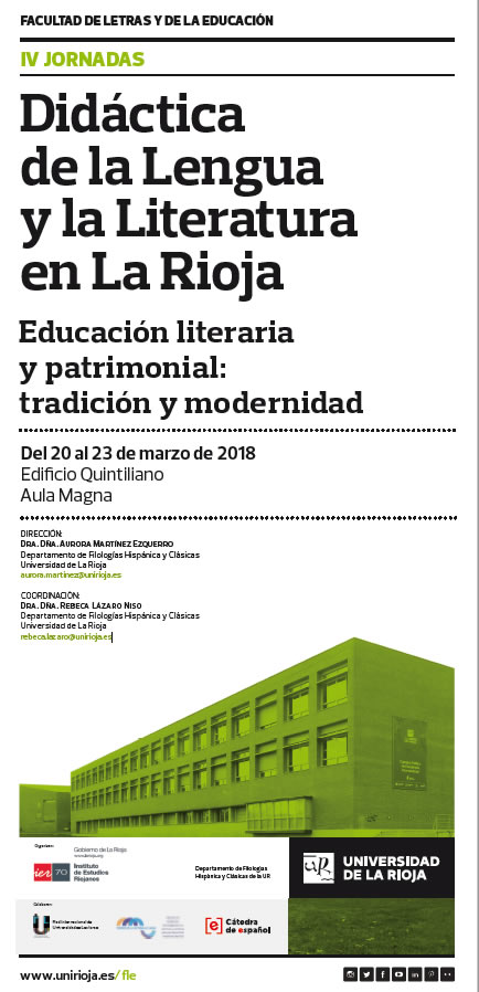 Didáctica de la Lengua y la Literatura en La Rioja. Educación literaria y patrimonial: tradición y modernidad
